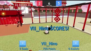 VII_Nino vs NotGuat with NO GEAR | Super Striker League | Roblox