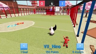 VII_Nino vs NotGuat with NO GEAR | Super Striker League | Roblox