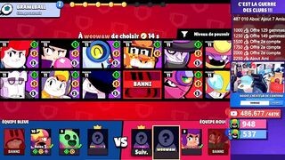 RAGE = MEGABOITE! COUPE STAR et LIGUE des CLUBS sur brawl stars