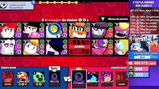 RAGE = MEGABOITE! COUPE STAR et LIGUE des CLUBS sur brawl stars