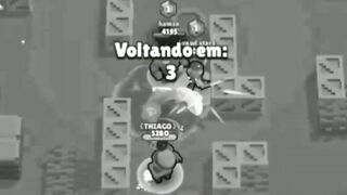 BRAWL STARS DA ZOEIRA - MITANDO DE SHELLY SKIN BANDIDA