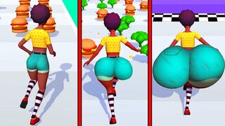 Twerk Race 3D in Max Level Gameplay iOS,Android Walkthrough New Update Trailers Game Mobile TWRYZNS