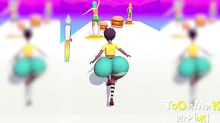 Twerk Race 3D in Max Level Gameplay iOS,Android Walkthrough New Update Trailers Game Mobile TWRYZNS