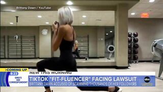 TikTok fitness influencer faces lawsuit over misleading followers l GMA