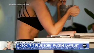 TikTok fitness influencer faces lawsuit over misleading followers l GMA