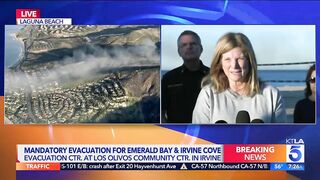 Emerald Fire: Evacuations ordered in Laguna Beach area