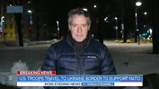 U.S. troops travel to Ukraine border to support NATO