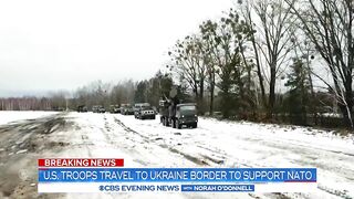 U.S. troops travel to Ukraine border to support NATO