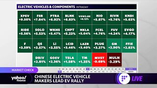 Meta shares rise, travel stocks up, Chinese EV makers rally