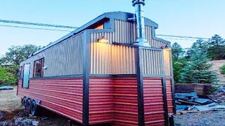 Custom Built Trainride Tiny House - Solid To Travel Anywhere