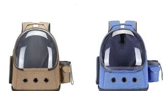 Cat carrier backpack bubble space capsule pet travel backpacks breathable