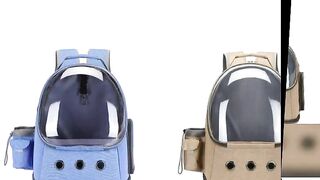 Cat carrier backpack bubble space capsule pet travel backpacks breathable