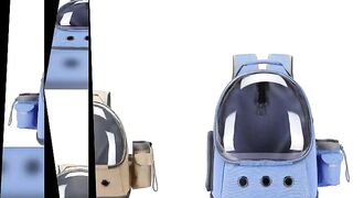 Cat carrier backpack bubble space capsule pet travel backpacks breathable