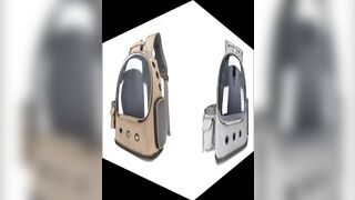 Cat carrier backpack bubble space capsule pet travel backpacks breathable