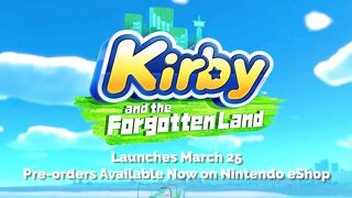 Kirby and the Forgotten Land - Mouthful Mode Reveal - Nintendo Switch