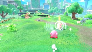 Kirby and the Forgotten Land - Mouthful Mode Reveal - Nintendo Switch