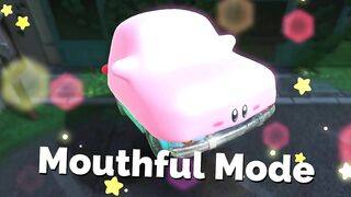 Kirby and the Forgotten Land - Mouthful Mode Reveal - Nintendo Switch