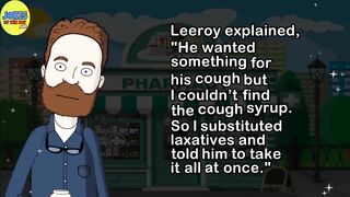 Funny Joke: A man went into a pharmacy wanting cough syrup - but Leeroy sold him something else!