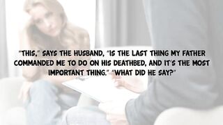 Funny Joke - A Husband And Wife Visit A Marriage Counselor After 20 Years