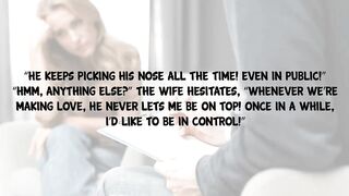 Funny Joke - A Husband And Wife Visit A Marriage Counselor After 20 Years