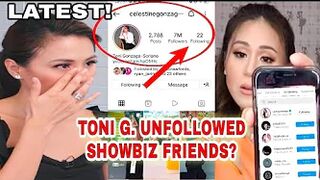 ????SHOCKING!TONI GONZAGA INAN-FOLLOW LAHAT NANG CELEBRITY FRIENDS SA IG!SI ALEX G. NA LANG NATIRA!