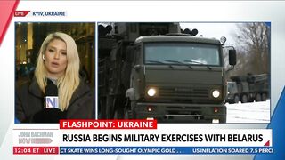 Ukrainans SOUND OFF on Russian war games and potential invasion | REPORT | 'John Bachman Now'