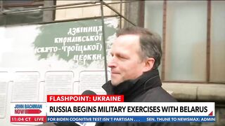 Ukrainans SOUND OFF on Russian war games and potential invasion | REPORT | 'John Bachman Now'