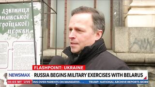 Ukrainans SOUND OFF on Russian war games and potential invasion | REPORT | 'John Bachman Now'