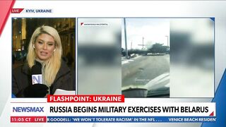 Ukrainans SOUND OFF on Russian war games and potential invasion | REPORT | 'John Bachman Now'