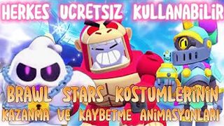 Bu Kostümlerle Ücretsiz Sizde Video Çekebilirsiniz ⚠️Brawl Stars