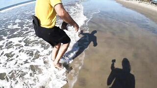 Taking our Dog to the Beach for the first time