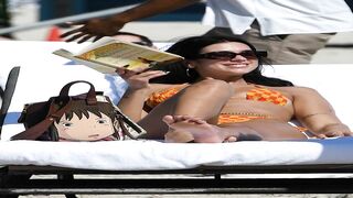 HOW DUA LIKE THE BEACH? Dua Lipa stuns in tiny bikini as she soaks up the sunshine in Miami after ki