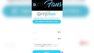 Crea tu cuenta en OnlyFans es muy fácil y gana dinero. #shorts