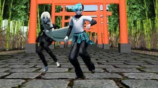 【MMD】 Thunderous 【new models】