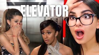 EPIC FAIL!!! SSSniperWolf trapped in elevator with celebrities