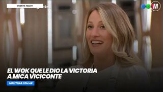 ¡La rompió! Mica Viciconte ganó el delantal dorado de "MasterChef Celebrity" - Minuto Argentina