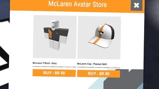 NEW! MCLAREN F1 RACING EVENT! HOW TO BUY ALL THE ACCESSORIES! (ROBLOX)