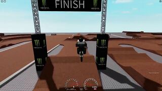 Beta 18 Supercross Raw Gameplay (meme video) 2021 Arlington 2 In Roblox