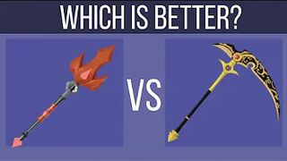 Twirlblade VS Golden Scythe (Roblox Bedwars)