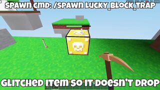 How To Spawn Every SECRET Lucky Block - Roblox Bedwars