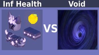 Infinite Health vs Void (Roblox Bedwars)