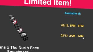 HOW TO BUY ALL THE VANS X THE NORTH FACE LIMITED ACCESSORIES! (ROBLOX)