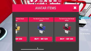 HOW TO BUY ALL THE VANS X THE NORTH FACE LIMITED ACCESSORIES! (ROBLOX)