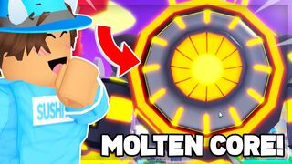 ???????? I GOT ANOTHER SECRET PET MOLTEN CORE In Clicker Simulator!! (Roblox)