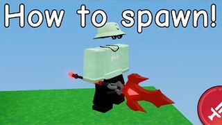 how to spawn the new “twirlblade” in roblox bedwars!