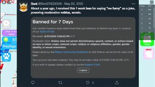 ROBLOX HAS BANNED THIS... (ROBLOX Furry)