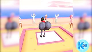 Twerk Race 3D in All Levels iOS,Android Walkthrough Gameplay New Trailer Update Game Mobile REWACET