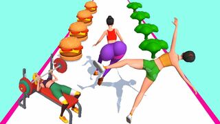 Twerk Race 3D - Running Game iOS,Android Walkthrough Mobile Games Big Update Gameplay All Levels