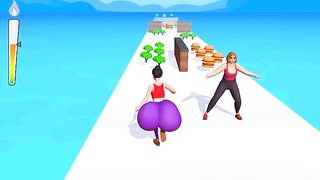 Twerk Race 3D - Running Game iOS,Android Walkthrough Mobile Games Big Update Gameplay All Levels