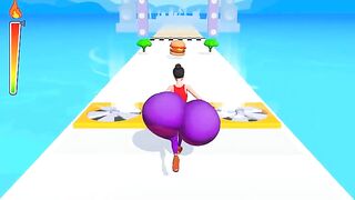 Twerk Race 3D - Running Game iOS,Android Walkthrough Mobile Games Big Update Gameplay All Levels